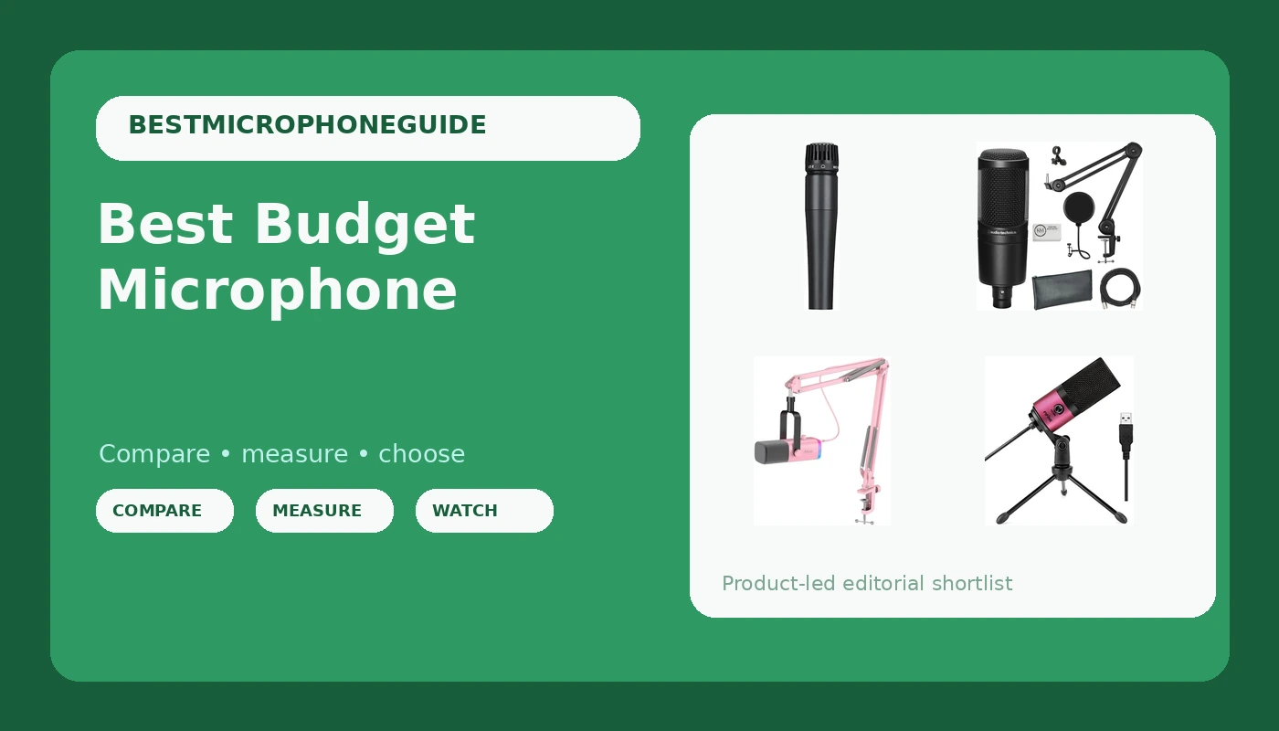 Best Budget Microphone - MicScore review with measurements and honest opinion