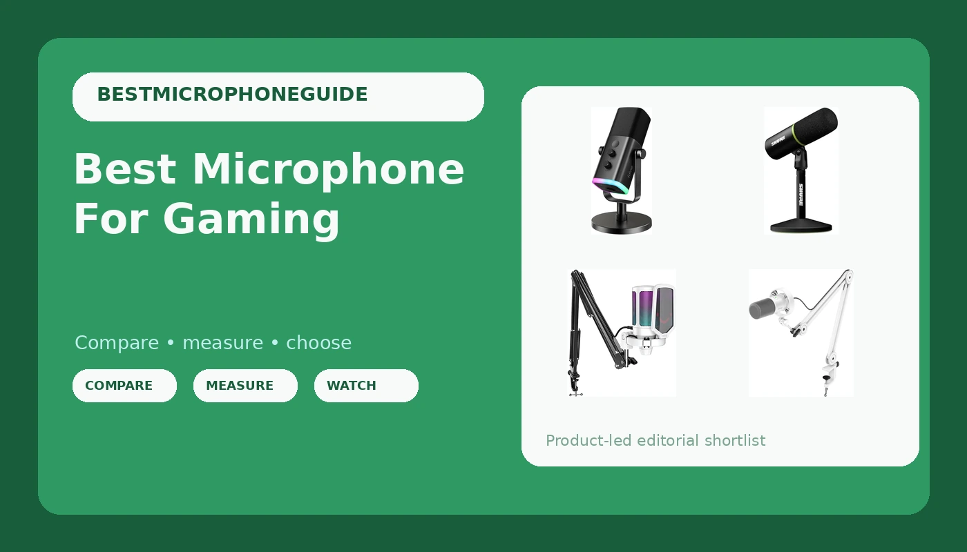 Best Microphone For Gaming - MicScore review with measurements and honest opinion