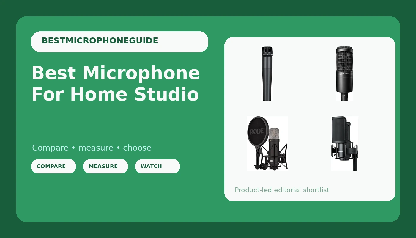Best Microphone For Home Studio - MicScore review with measurements and honest opinion
