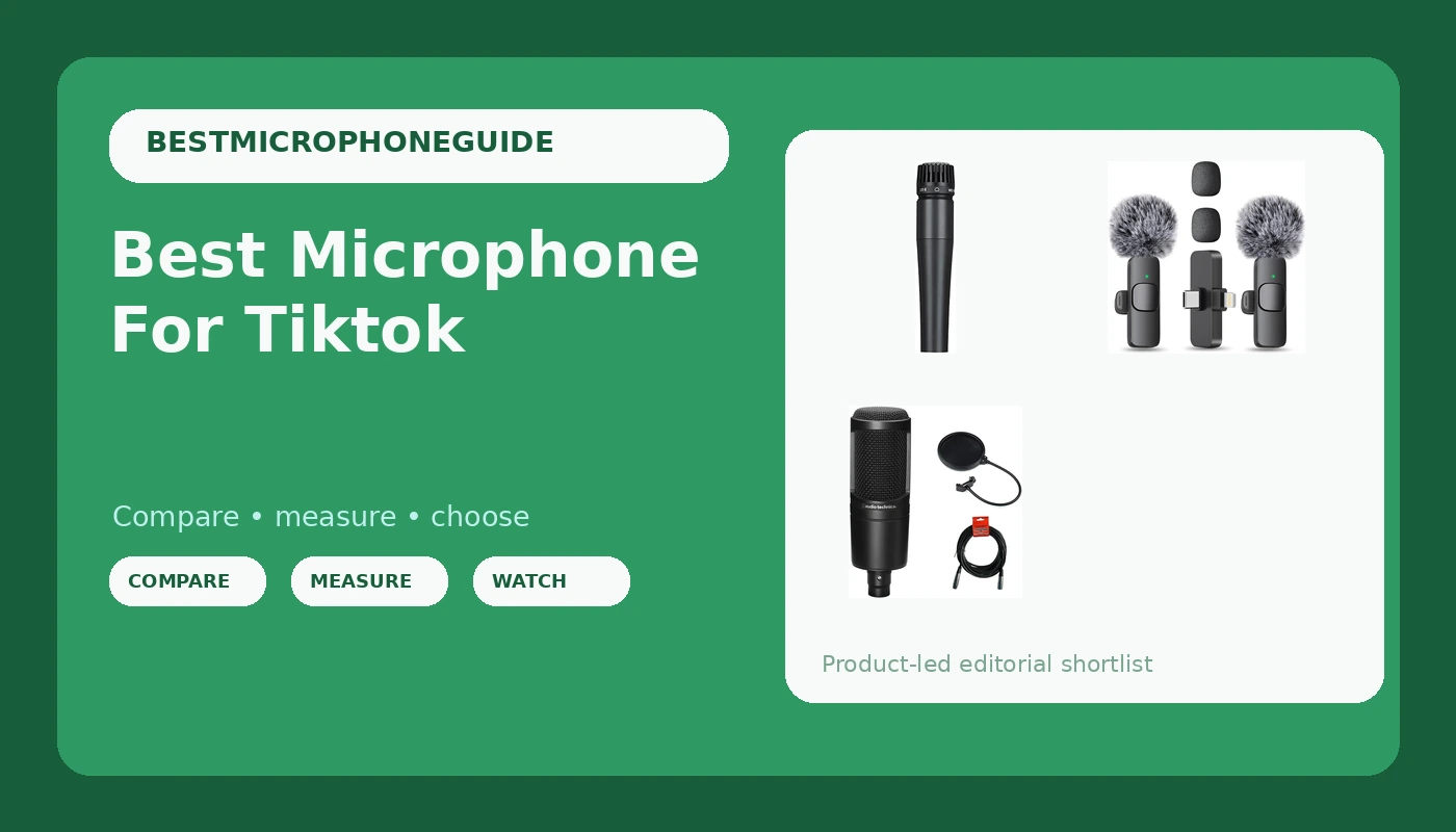 Best Microphone For Tiktok - MicScore review with measurements and honest opinion