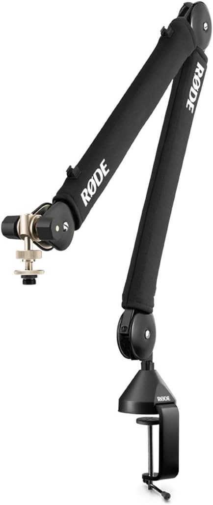 RØDE PSA1+ Professional Studio Boom Arm with Spring Damping, Black