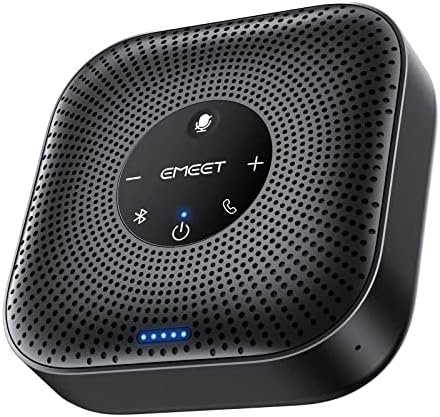 EMEET M0 Plus Conference Speaker and Microphone, 4 Mics 360° Voice Pickup