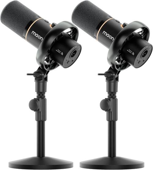 MAONO PD200W Hybrid Wireless Podcast Equipment Bundle for 2